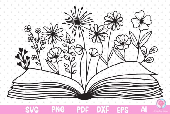Flower Book SVG: A Guide for Book Lovers