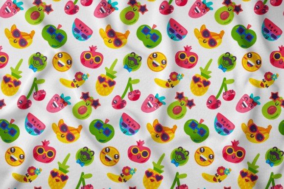 Fruit Smiles Party Seamless Pattern: A Playful Design Asset for Modern Creators