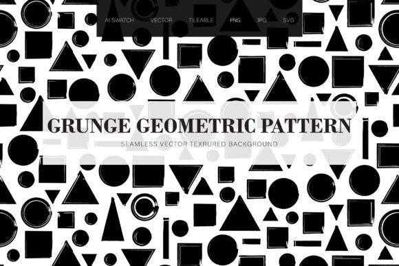 Mastering Grunge Geometric Seamless Patterns