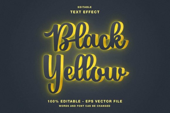 Mastering the Black Yellow Neon Text Effect for High-Impact Visuals