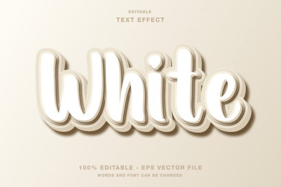 Mastering the White Vanilla Text Effect for Professional Design Results
