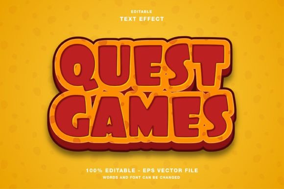 Mastering Visual Storytelling with the Quest Games Cartoon Text Effect
