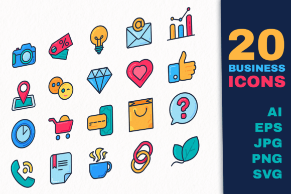 Online Business Icons: A Visual Guide