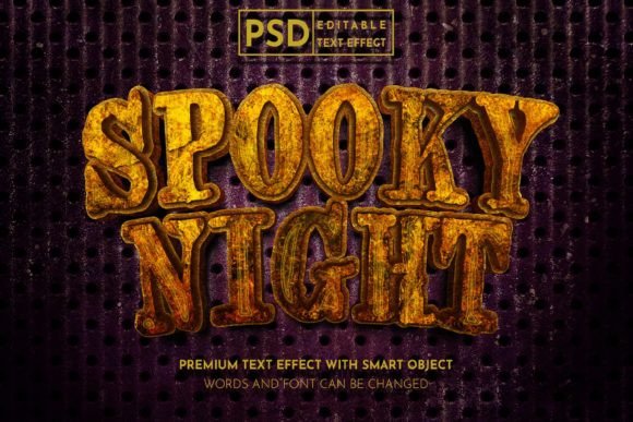 Spooky Night 3d Text Effect: Integrating High-Impact Visuals into Your Design Workflow